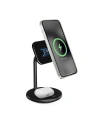 Podstawka z ładowarką bezprzewodową PURO Fast Charger 2in1 Mag Charging Stand