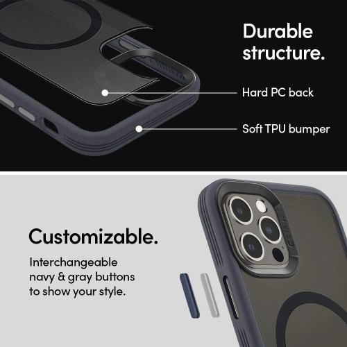 Kup Etui Spigen Cyrill Color Brick Mag MagSafe Apple iPhone 12 Pro Max Graphit - SPN1683GPH - {ean13} - Sklep Home Screen