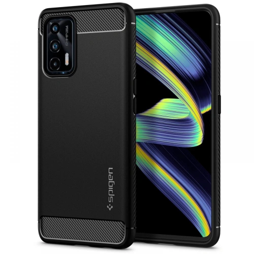 Kup Etui Spigen Rugged Armor Realme GT 5G Matt Fekete - SPN1684BLK - {ean13} - Sklep Home Screen
