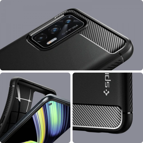 Kup Etui Spigen Rugged Armor Realme GT 5G Matte Black - SPN1684BLK - {ean13} - Sklep Home Screen
