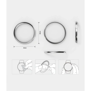 Kup Überzug Ringke Bezel Styling Samsung Galaxy Watch Active 2 40mm Edelstahl silber GWA2-40-09 - RGK1482SSLV - {ean13} - Sklep Home Screen