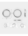 Kup Nakładka Ringke Bezel Styling Samsung Galaxy Watch Active 2 40mm stal nierdzewna srebrny GWA2-40-09 - RGK1482SSLV - {ean13} - Sklep Home Screen