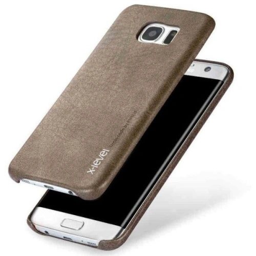 Kup Case X-Level Vintage Samsung Galaxy S7 Edge Braun - XLV028BR - {ean13} - Sklep Home Screen