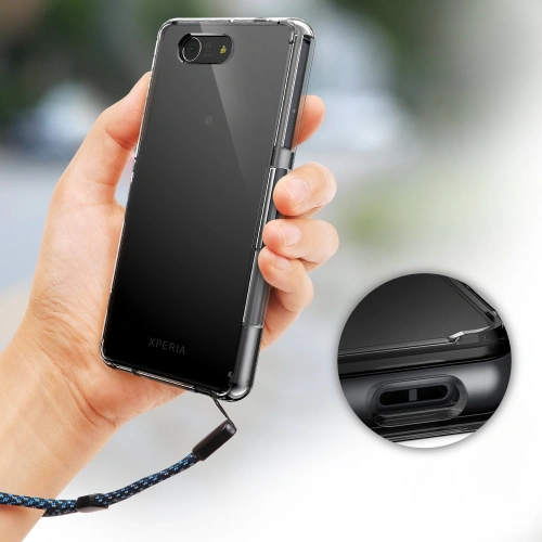 Buy Ringke Fusion Sony Xperia Z3 Compact Smoke Black - RGK1483SM - {ean13} - Home Screen Store Europe
