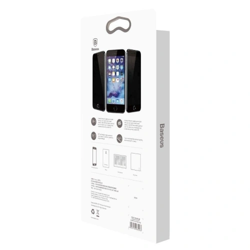 Kup 3D edzett üveg Baseus 0.23mm Apple iPhone SE 2022/SE 2020/8/7 (fekete) képernyőre - BSU487BLK - {ean13} - Sklep Home Screen