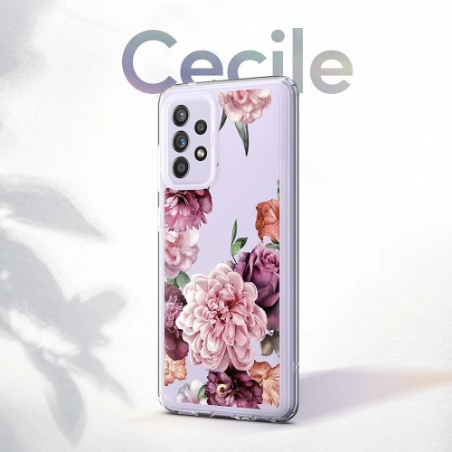 Kup Etui Spigen Cyrill Cecile Samsung Galaxy A52/A52s Rose Floral - SPN1686RSF - {ean13} - Sklep Home Screen
