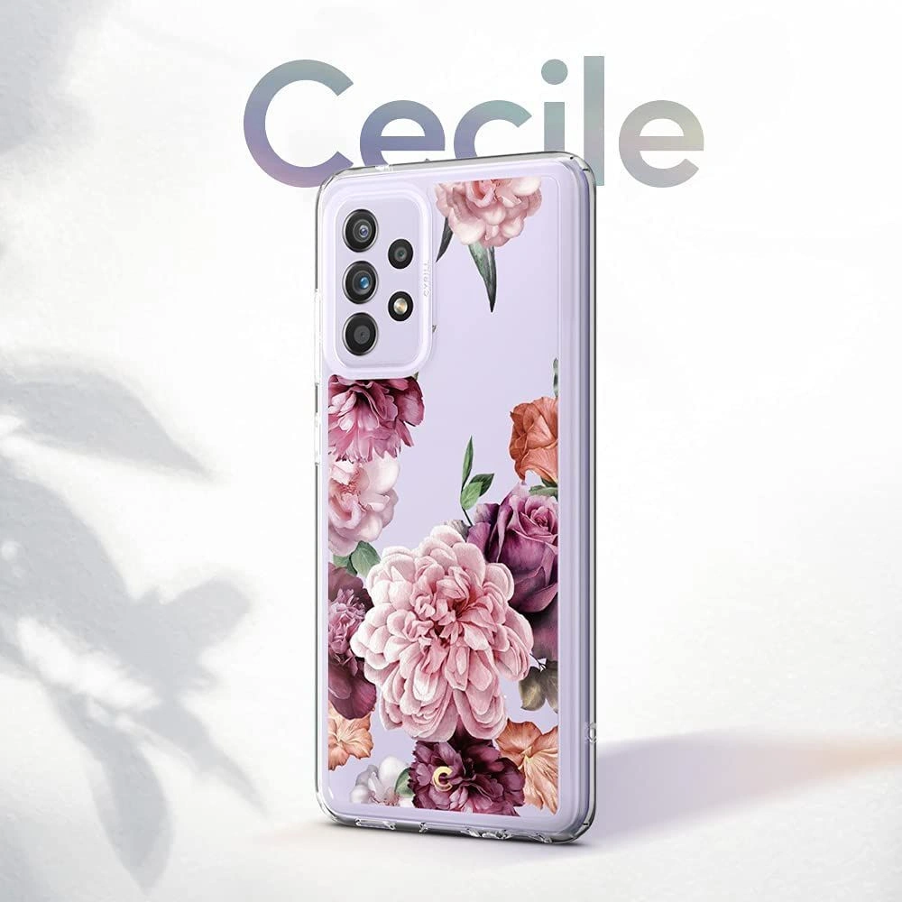 Etui Spigen Cyrill Cecile Samsung Galaxy A52/A52s Rose Floral