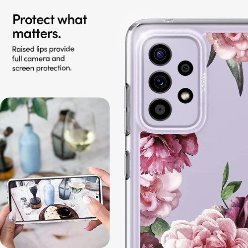Kup Etui Spigen Cyrill Cecile Samsung Galaxy A52/A52s Rose Floral - SPN1686RSF - {ean13} - Sklep Home Screen
