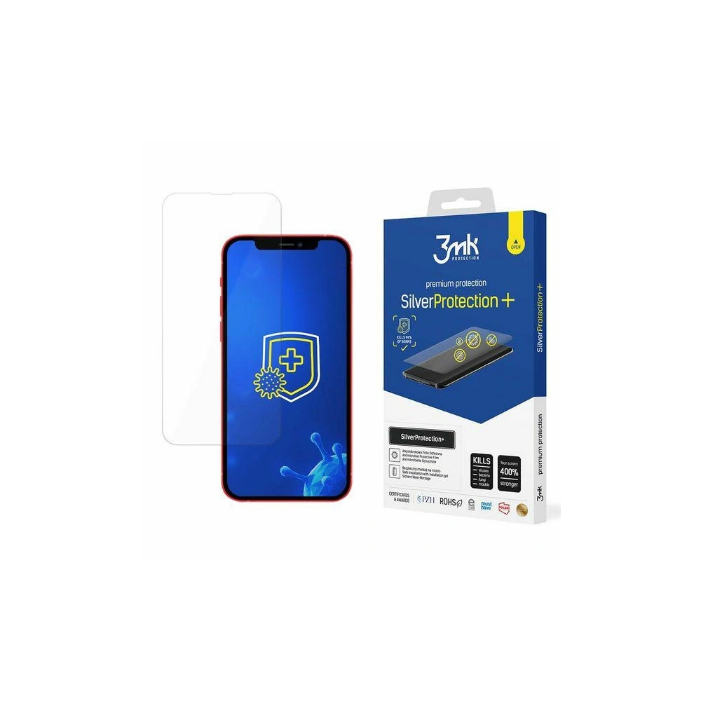 Antymikrobowa folia ochronna 3MK Silver Protect+ Apple iPhone 13/13 Pro