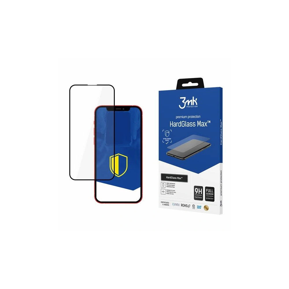 Szkło hartowane 3MK HardGlass Max Apple iPhone 13 mini czarne