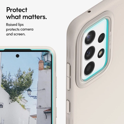 Kup Case Spigen Cyrill Stone Samsung Galaxy A52/A52s Creme - SPN1690CRE - {ean13} - Sklep Home Screen