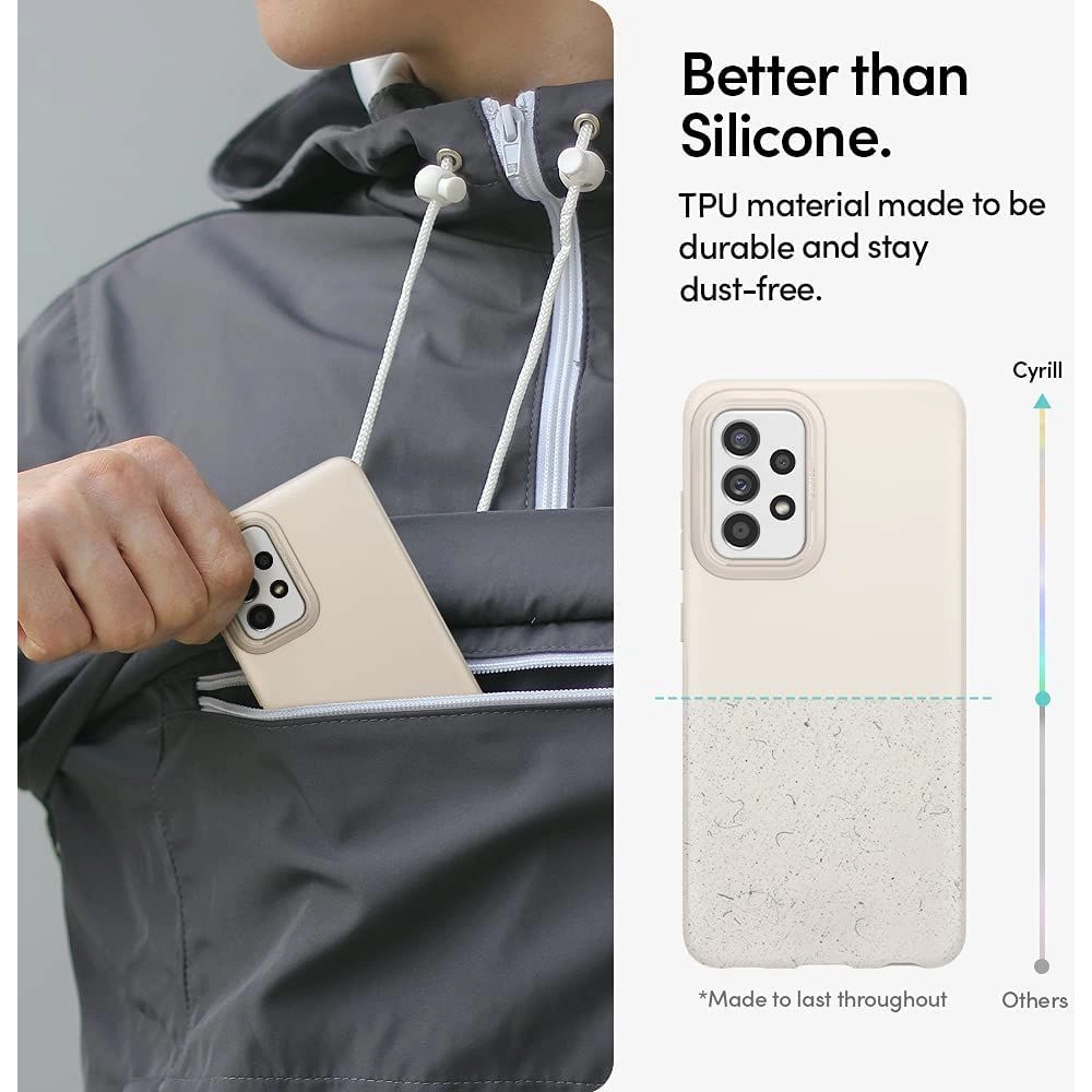 Etui Spigen Cyrill Stone Samsung Galaxy A52/A52s Cream