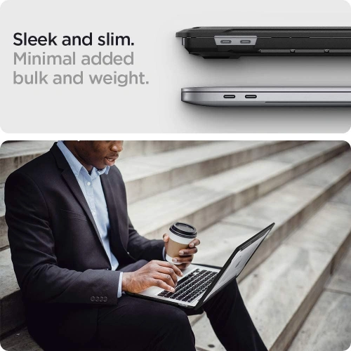 Kup Etui Spigen Rugged Armor Apple Macbook Pro 16 2019-2023 Matt Fekete - SPN1691BLK - {ean13} - Sklep Home Screen