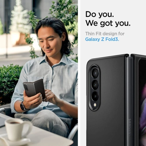 Kup Etui Spigen Thin Fit Samsung Galaxy Z Fold 3 černé - SPN1692BLK - {ean13} - Sklep Home Screen