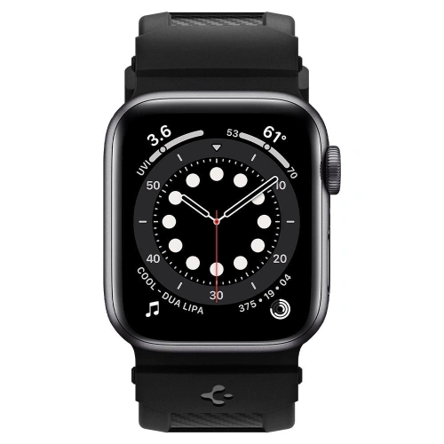 Kup Pásek Spigen Rugged Band Apple Watch Series 4/5/6/7/SE 40/41mm Matně černý - SPN1693BLK - {ean13} - Sklep Home Screen