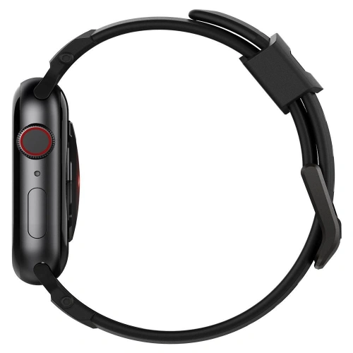 Kup Pasek Spigen Rugged Band Apple Watch Series 4/5/6/7/SE/8/Ultra 44/45/49mm Matt Fekete - SPN1694BLK - {ean13} - Sklep Home Screen
