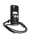 Kup Etui Karl Lagerfeld KLHCP12LWOSLFKBK Apple iPhone 12 Pro Max hardcase černý/black Silicone Cord Iconik - KLD595BLK - {ean13} - Sklep Home Screen