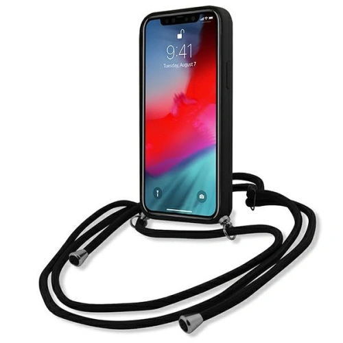 Kup Etui Karl Lagerfeld KLHCP12LWOSLFKBK Apple iPhone 12 Pro Max hardcase černý/black Silicone Cord Iconik - KLD595BLK - {ean13} - Sklep Home Screen