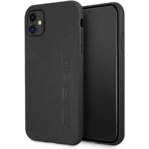 Kup Etui Mercedes AMG AMHCN61DOLBK Apple iPhone 11 czarny/black hardcase Leather Hot Stamped - MRS026BLK - {ean13} - Sklep Home Screen