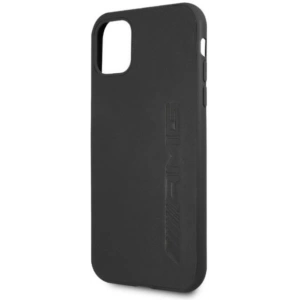 Kup Etui Mercedes AMG AMHCN61DOLBK Apple iPhone 11 fekete hardcase bőrből készült, forró bélyegzett - MRS026BLK - {ean13} - Sklep Home Screen