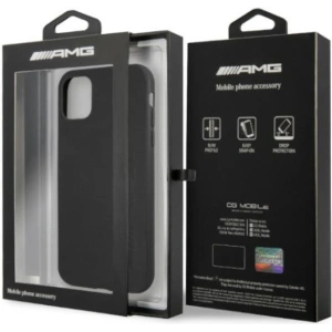 Kup Case Mercedes AMG AMHCN61DOLBK Apple iPhone 11 schwarz/black hardcase Leder heiß geprägt - MRS026BLK - {ean13} - Sklep Home Screen