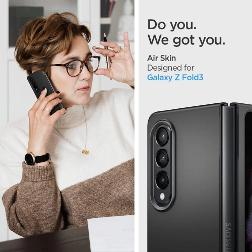 Kup Etui Spigen Airskin Samsung Galaxy Z Fold 3 Fekete - SPN1700BLK - {ean13} - Sklep Home Screen