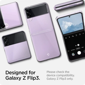Kup Etui Spigen Airskin Samsung Galaxy Z Flip 3 Crystal Clear - SPN1701CL - {ean13} - Sklep Home Screen