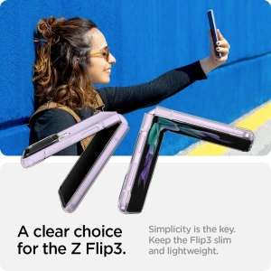 Etui Spigen Airskin Samsung Galaxy Z Flip 3 Átlátszó