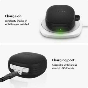 Buy Caseology Vault Samsung Galaxy Buds 2/Live/Pro Matte Black - CSL009BLK - {ean13} - Home Screen Store Europe