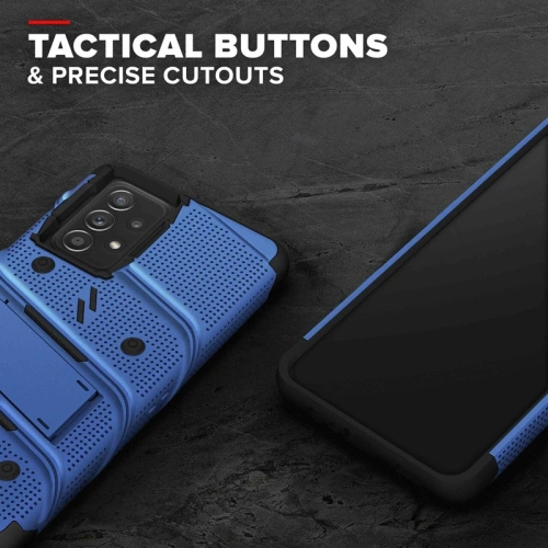 Buy ZIZO BOLT Bundle Samsung Galaxy A52 5G/A52S Case - Blue - ZIZ075BLU - {ean13} - Home Screen Store Europe