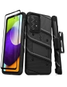 Pancéřové pouzdro ZIZO BOLT Series Samsung Galaxy A52 5G/A52S se sklem 9H na displej + držák s podstavcem (černé)