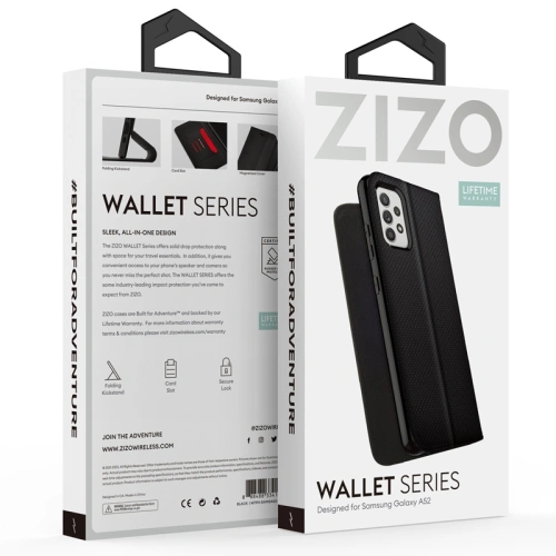 Kup Etui z klapką ZIZO WALLET Series Samsung Galaxy A52 5G/A52S (černá) - ZIZ077BLK - {ean13} - Sklep Home Screen
