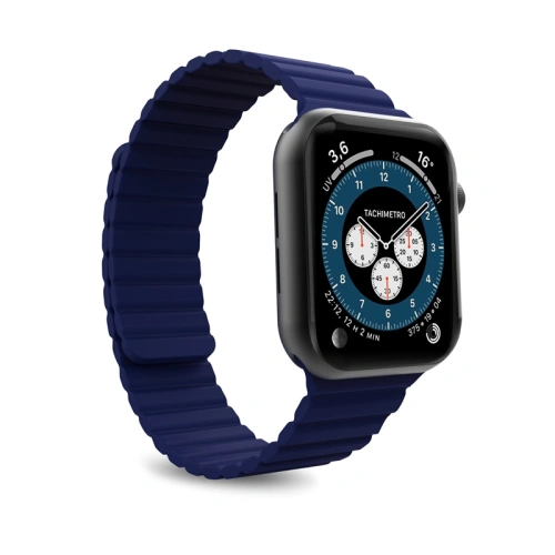 Kup Magneticul bandă PURO ICON LINK Apple Watch 4/5/6/7/SE/8/9/Ultra 44/45/49mm (M/L) (bleu) - PUR453NAV - {ean13} - Sklep Home Screen