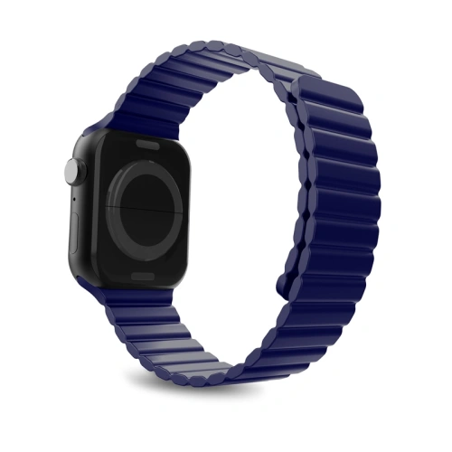 Kup Magneticul bandă PURO ICON LINK Apple Watch 4/5/6/7/SE/8/9/Ultra 44/45/49mm (M/L) (bleu) - PUR453NAV - {ean13} - Sklep Home Screen