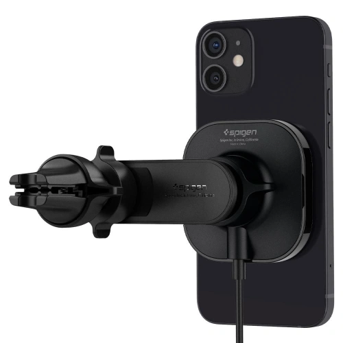 Kup Uchop s indukční nabíječkou Spigen ITS12W Onetap Magnetic MagSafe Vent Car Charger 7.5W Černá - SPN1705BLK - {ean13} - Sklep Home Screen