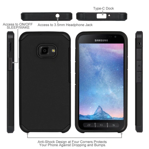 Kup Etui Tech-Protect Tough Samsung Galaxy Xcover 4/4s Black - THP004BLK - {ean13} - Sklep Home Screen
