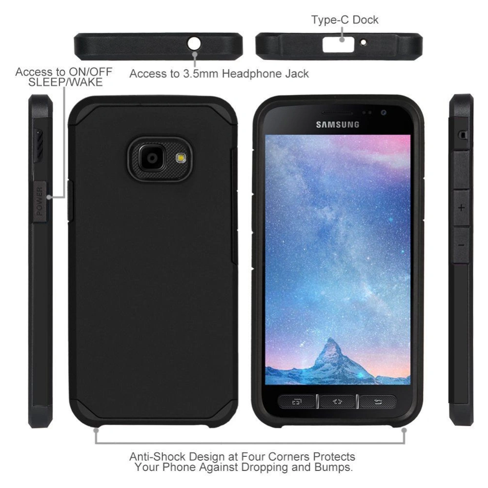 Etui Tech-Protect Tough Samsung Galaxy Xcover 4/4s Black