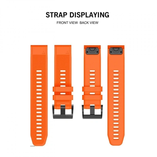 Buy Tech-Protect Smooth Garmin Fenix 5/6/6 Pro/7 Orange - THP005ORG - {ean13} - Home Screen Store Europe