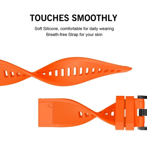 Buy Tech-Protect Smooth Garmin Fenix 5/6/6 Pro/7 Orange - THP005ORG - {ean13} - Home Screen Store Europe