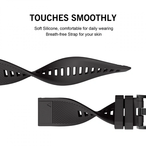 Kup Tech-Protect Smooth Garmin Fenix 5/6/6 Pro/7 Schwarz - THP006BLK - {ean13} - Sklep Home Screen