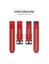 Kup Pasek Tech-Protect Smooth Garmin Fenix 5/6/6 Pro/7 Red - THP007RED - {ean13} - Sklep Home Screen