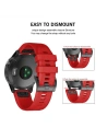 Buy Tech-Protect Smooth Garmin Fenix 5/6/6 Pro/7 Red - THP007RED - {ean13} - Home Screen Store Europe