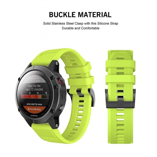 Kup Pasek Tech-Protect Smooth Garmin Fenix 5/6/6 Pro/7 Green - THP008GRN - {ean13} - Sklep Home Screen
