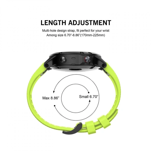 Kup Pasek Tech-Protect Smooth Garmin Fenix 5/6/6 Pro/7 Green - THP008GRN - {ean13} - Sklep Home Screen