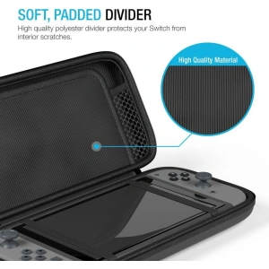 Buy Tech-Protect Hardpouch Nintendo Switch Black - THP015BLK - {ean13} - Home Screen Store Europe