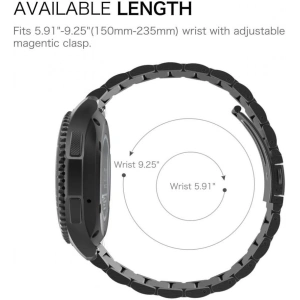 Kup Armband Tech-Protect Edelstahl Samsung Gear S3 Schwarz - THP016BLK - {ean13} - Sklep Home Screen