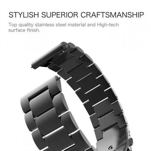 Kup Bransoleta Tech-Protect Stainless Samsung Gear S3 Black - THP016BLK - {ean13} - Sklep Home Screen