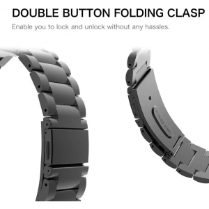 Kup Armband Tech-Protect Edelstahl Samsung Gear S3 Schwarz - THP016BLK - {ean13} - Sklep Home Screen