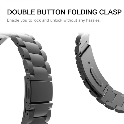 Kup Armband Tech-Protect Edelstahl Samsung Gear S3 Schwarz - THP016BLK - {ean13} - Sklep Home Screen