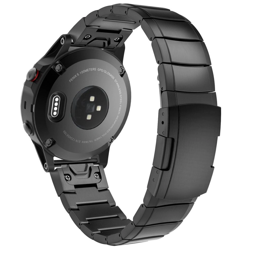 Bransoleta Tech-Protect Steelband Garmin Fenix 5/6/6 Pro/7 Black